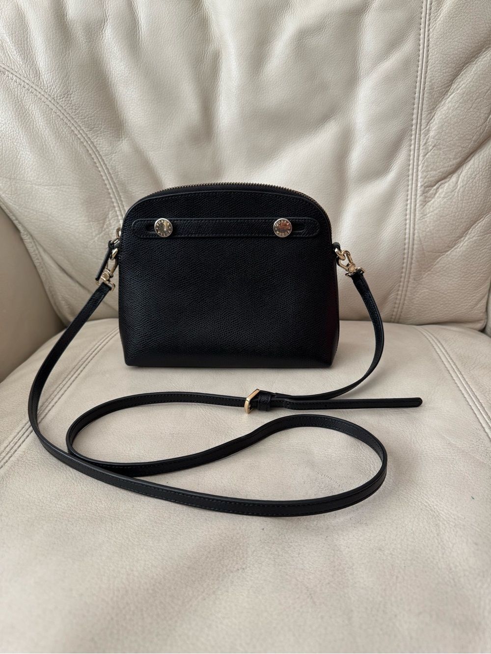 Furla Leather Crossbody Bag Black Small